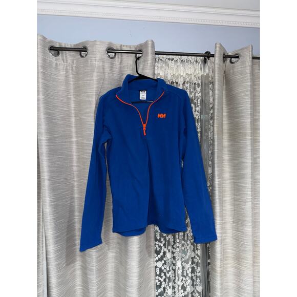 Helly Hansen Women's Daybreaker 1/2 Zip Fleece jacket in blue size medium - Picture 1 of 4